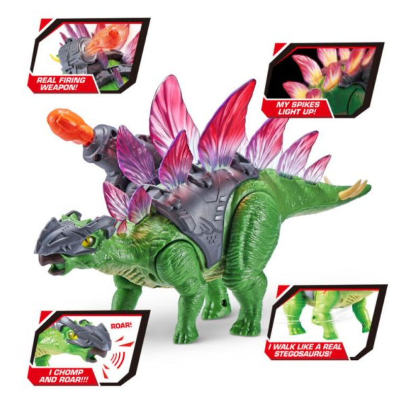 Zuru, Robo Alive Dino Wars Stegosaurus, 37 cm