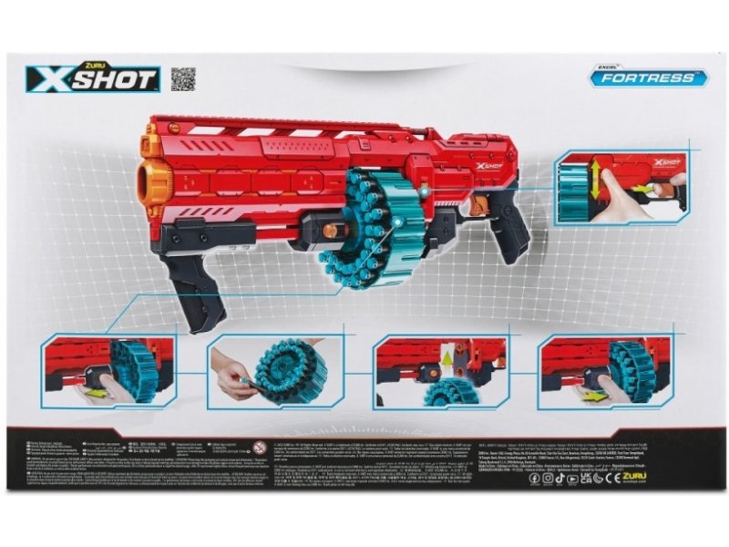 ZURU X Shot Excel Fortress 48x