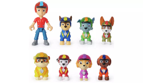PAW Patrol: Jungle Pups Action Figures Gift Pack, with 8 Collectible Toy Figures, Kids Toys for Boys and Girls Ages 3 and Up