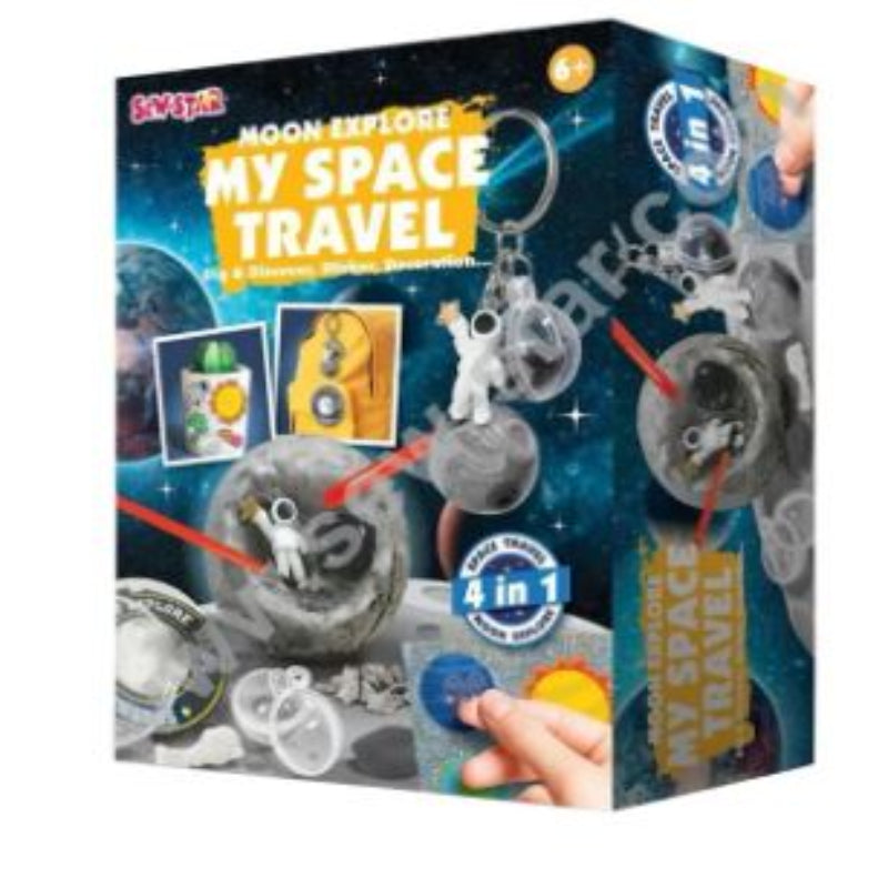 Space Travel 4-In-1 Moon Explore Set: Embark On An Interstellar Adventure Moon Explore MY Space Travel STEM Toys for kids
