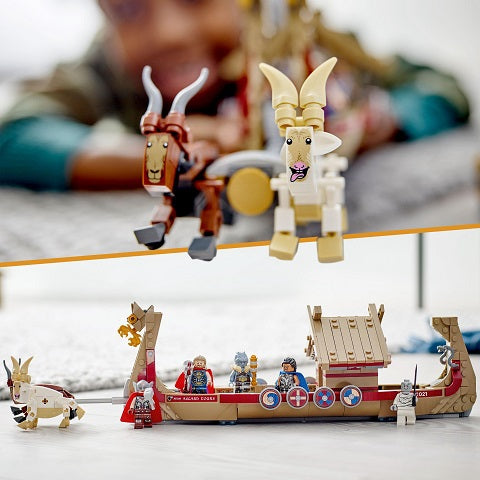 LEGO, Marvel, The Goat Boat Constructor, 564 Parts
