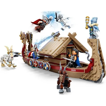 LEGO, Marvel, The Goat Boat Constructor, 564 Parts