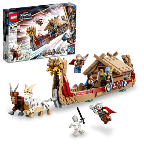 LEGO, Marvel, The Goat Boat Constructor, 564 Parts
