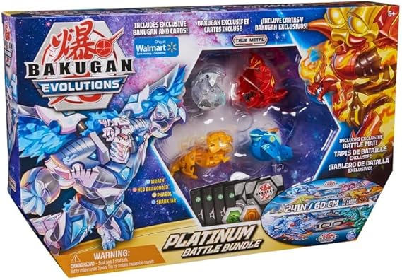 Bakugan Evolutions Platinum Battle Bundle Exclusive Playset