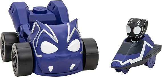 Spidey n Friends Feature Vehicle Black Panther 2 in 1 Patroller