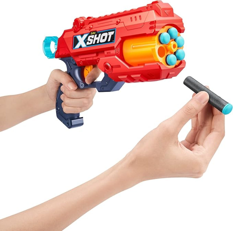 Zuru XShot Excel Reflex 6 Twin Pack with 16 Darts