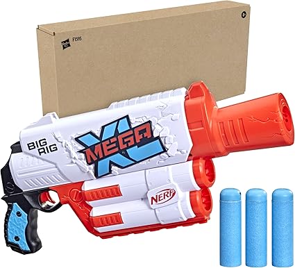 Nerf Mega XL Big Rig Blaster Largest Nerf Mega Toy Kids 3 Nerf Mega XL Dart