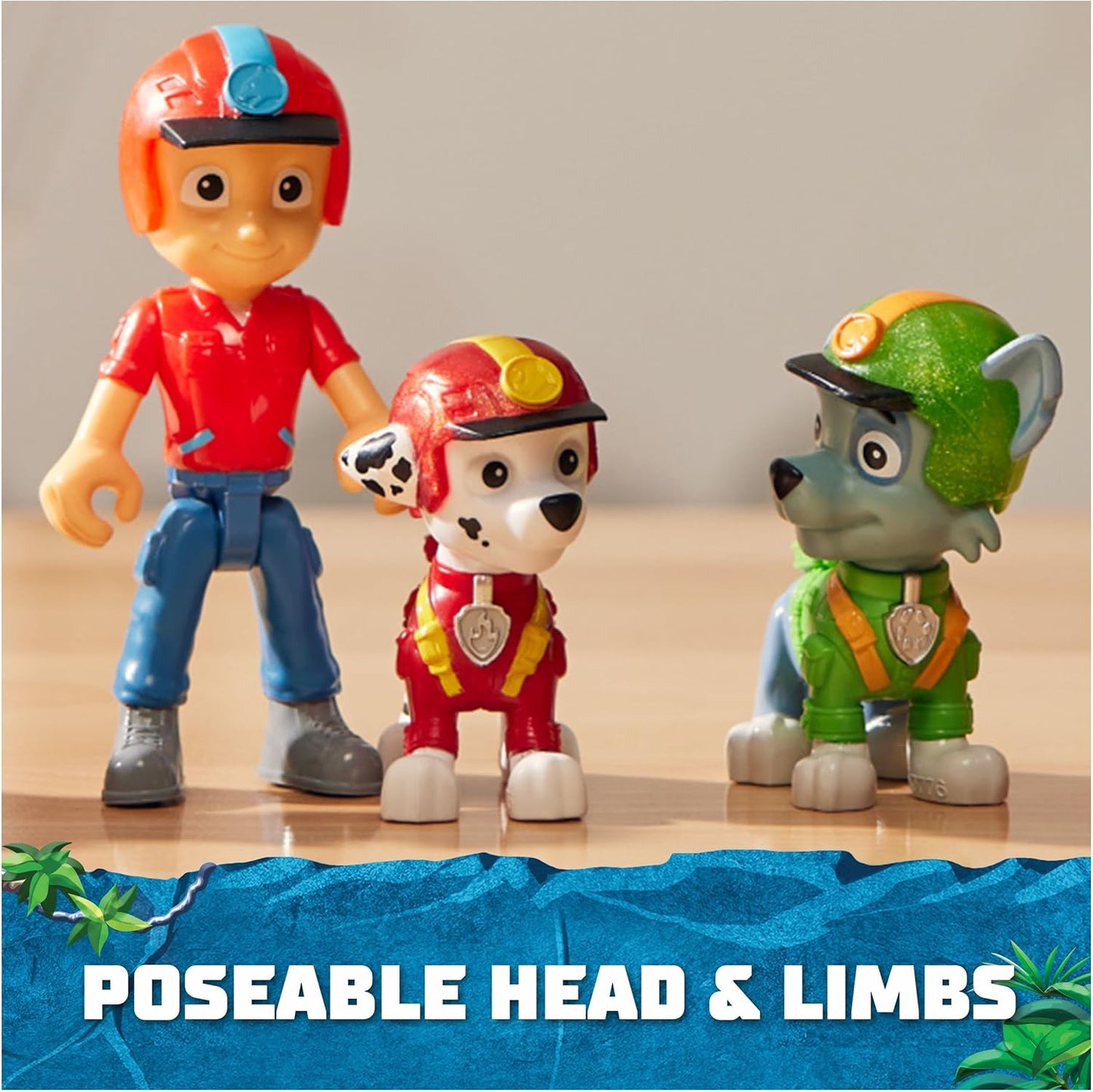 PAW Patrol: Jungle Pups Action Figures Gift Pack, with 8 Collectible Toy Figures