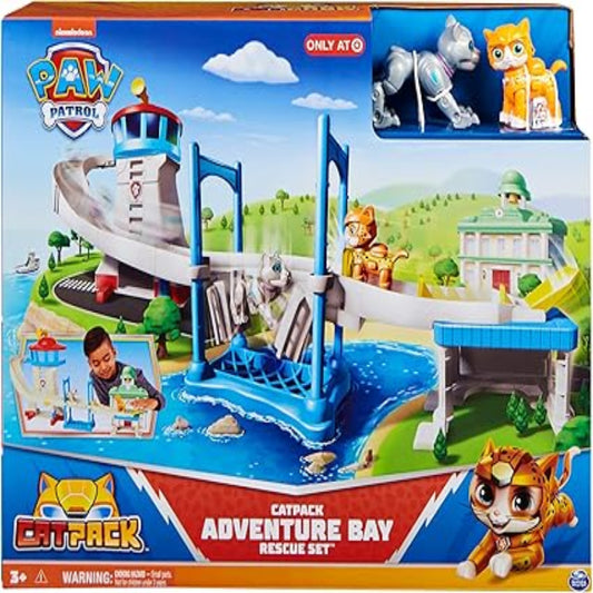 Paw Patrol Cat Pack Catpack Adventure Bay Exclusive Playset