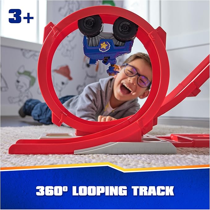 PAW Patrol Rescue Wheels Tower: Lookout Playset with Chase Figure, Police Car, Battery-Powered, for Kids Ages 3 and Up