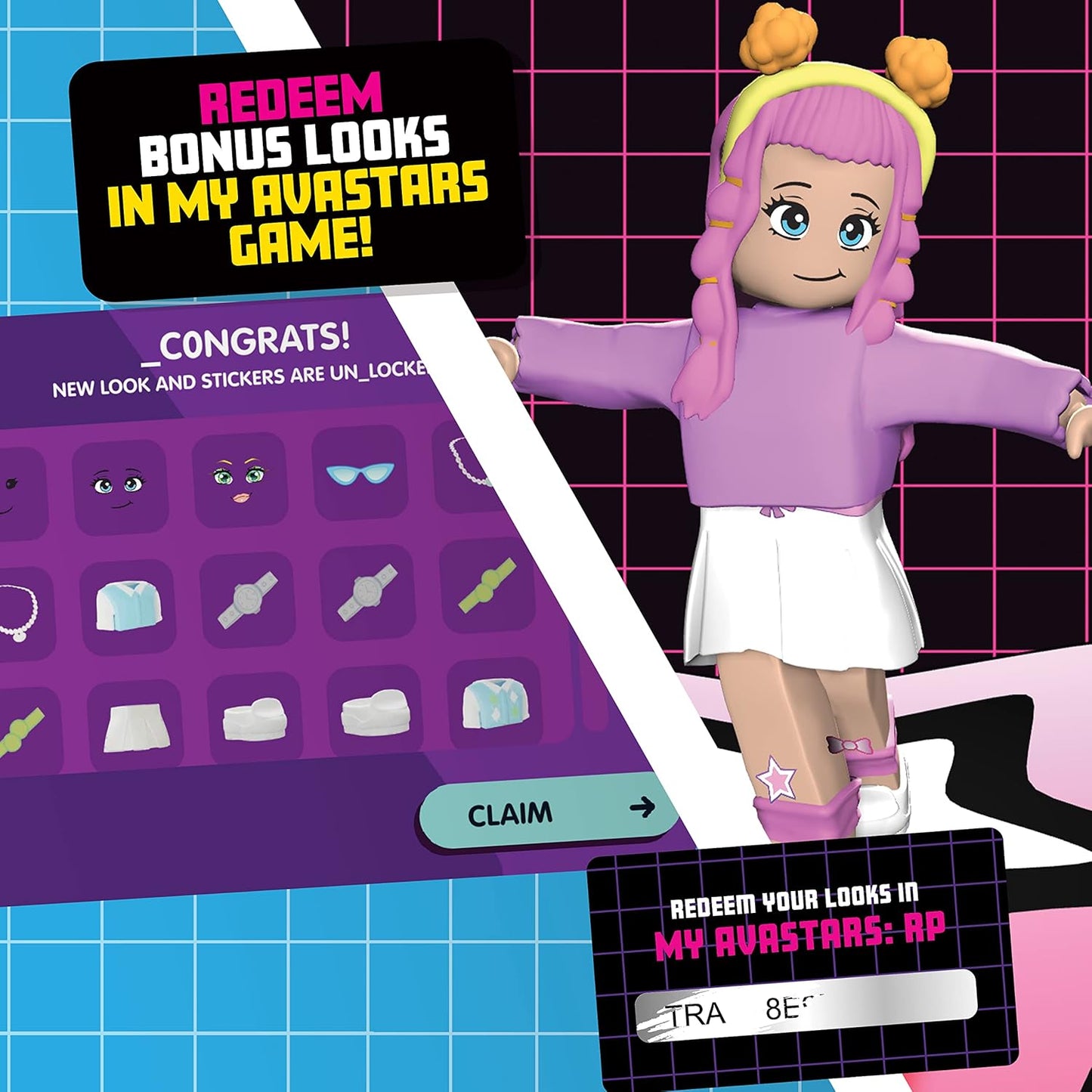 My Avastars A_VibeThng – 11" Fashion Doll with Extra Outfit