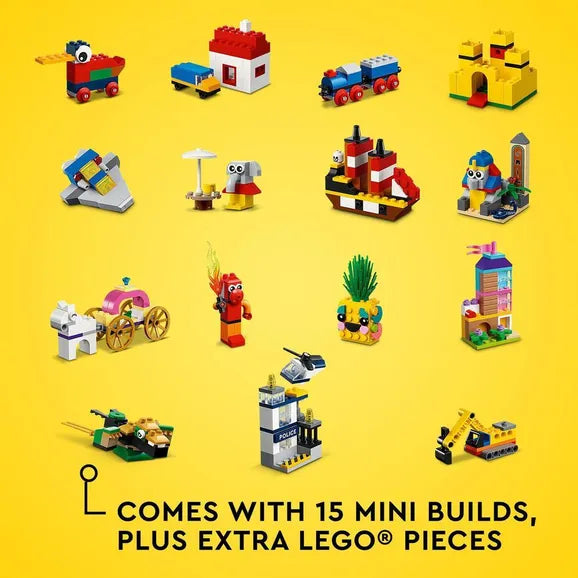 LEGO® 11021 Classic 90 Years Of Play Bricks Iconic Models Set