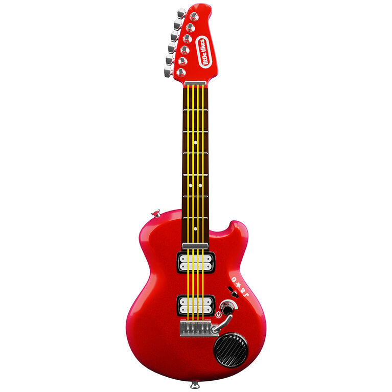 Little Tikes Toy My Real Jam Electric Guitar with Case & Strap With Bluetooth