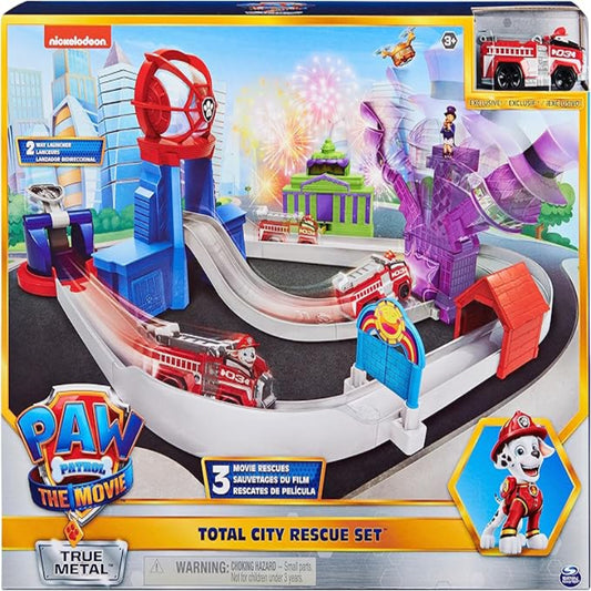 Paw Patrol True Metal Total City Rescue Set