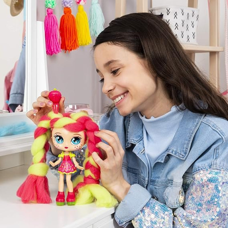 Candylocks Straw Mary Deluxe Sugar Style Doll Scented Cotton Candy Hair New UK