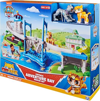 Paw Patrol Cat Pack Catpack Adventure Bay Exclusive Playset