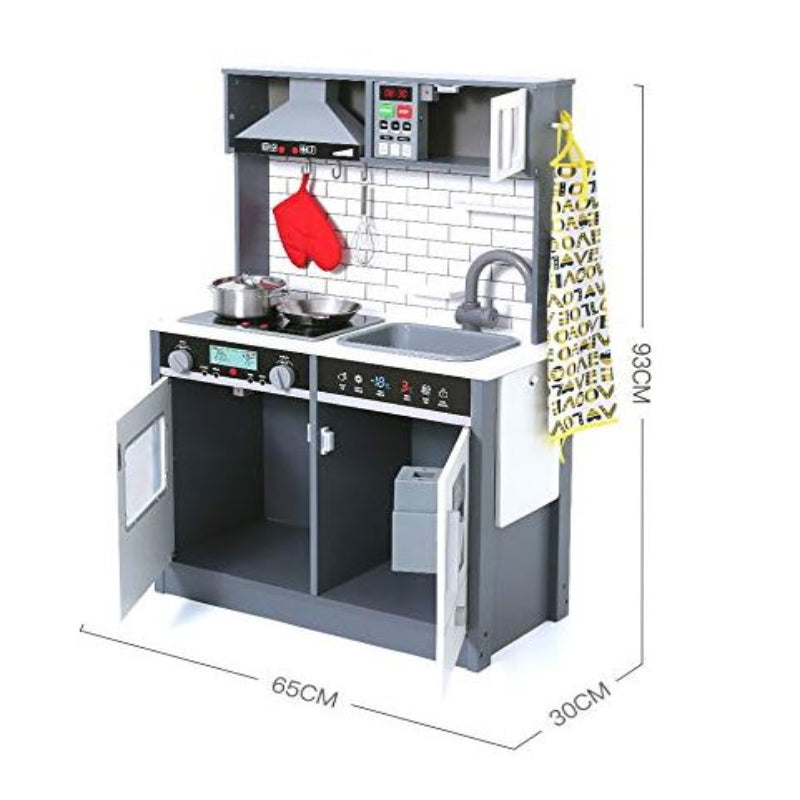 WOODEN PLAY KITCHEN