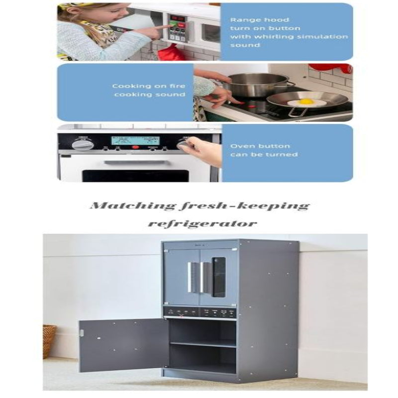 WOODEN PLAY KITCHEN