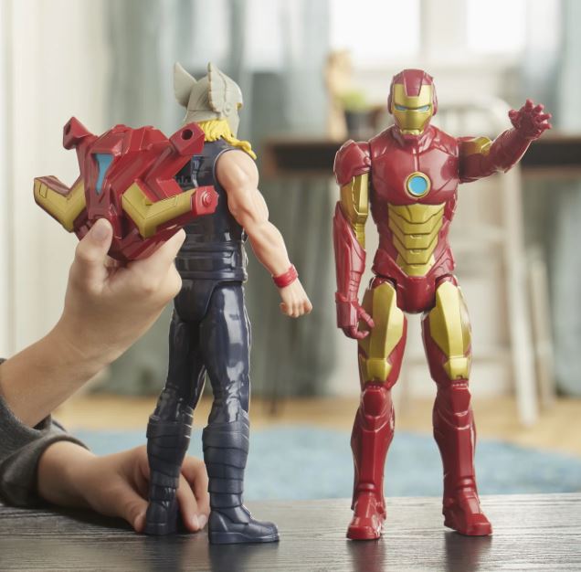 Hasbro Avengers Marvel Titan Hero Series Blast Gear Iron Man Action Figure