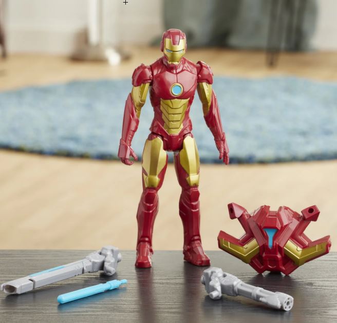 Hasbro Avengers Marvel Titan Hero Series Blast Gear Iron Man Action Figure