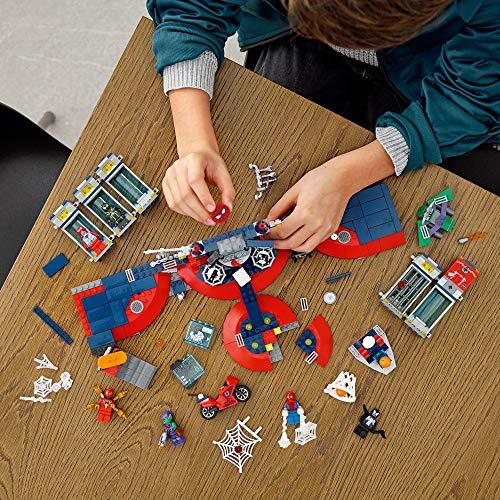 LEGO Marvel Spider-Man Attack on The Spider Lair 76175 Cool Building Toy, Featuring The Spider-Man Headquarters
