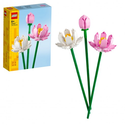 LEGO LOTUS FLOWERS LEGO FLOWERS 40647 LEGO