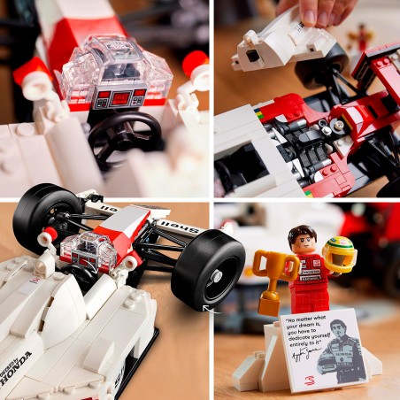 MCLAREN MP4/4 AND AYRTON SENNA LEGO ICONS 10330 LEGO