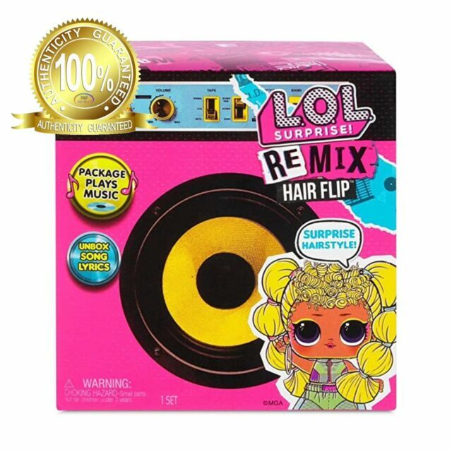 L.O.L. Surprise! Remix Hair Flip Dolls with 15 Surprises