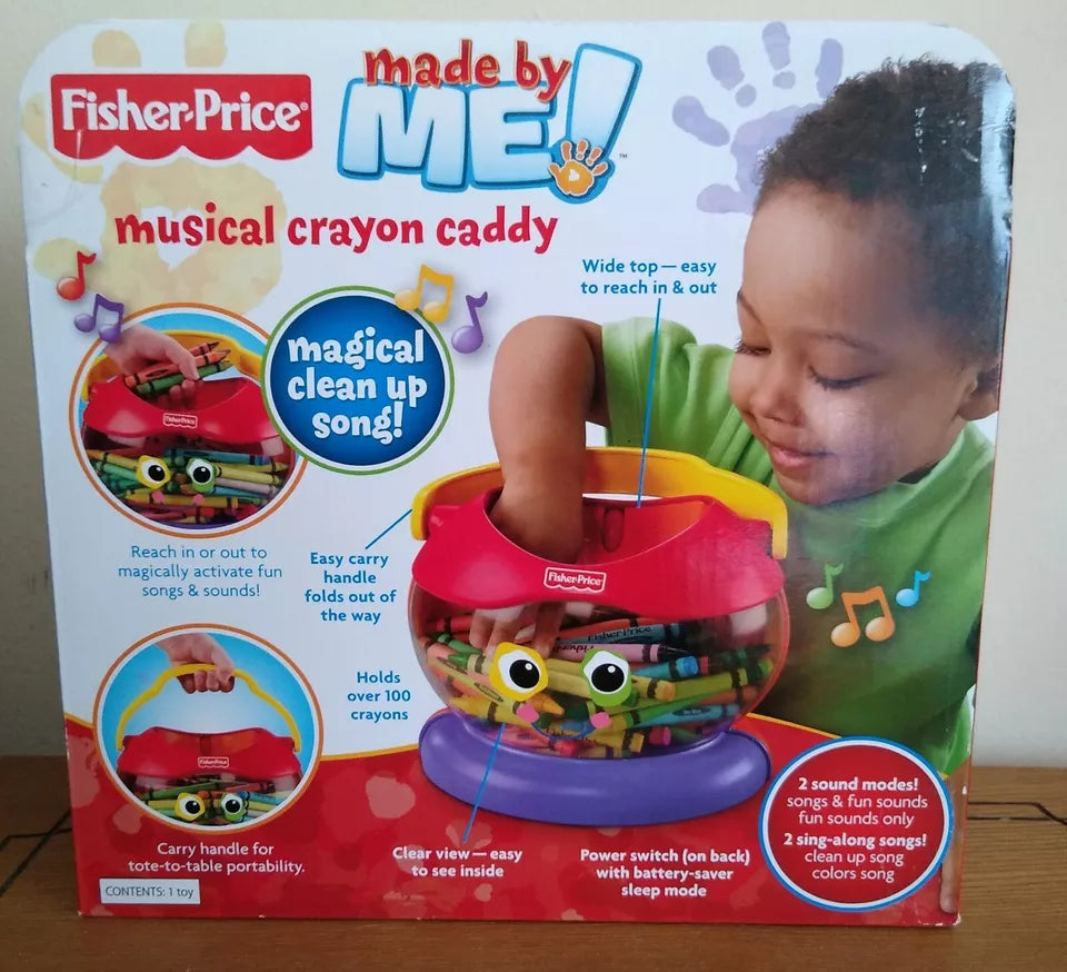 Fisher-Price Made by Me! Musical Crayon Caddy