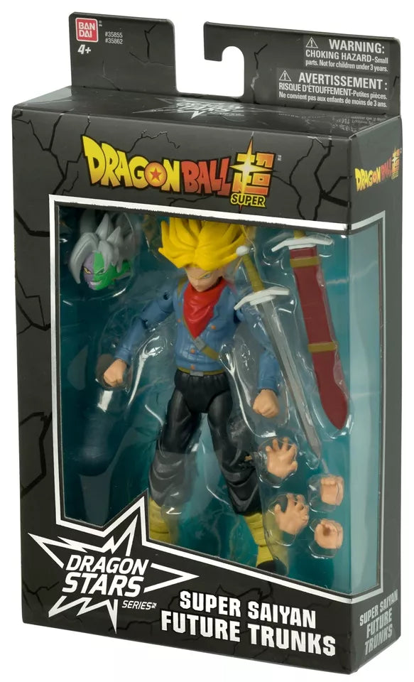 Dragon Ball Super Dragon Stars SUPER SAIYAN FUTURE TRUNKS 6.5"Figure BANDAI/TOEI