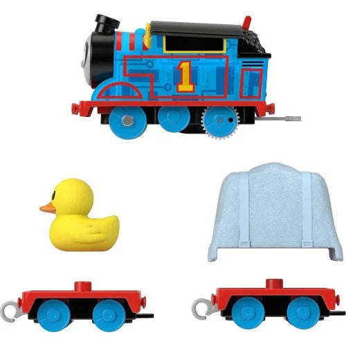 Thomas & Friends Motorised Train Engine With 2 Railway Carriages