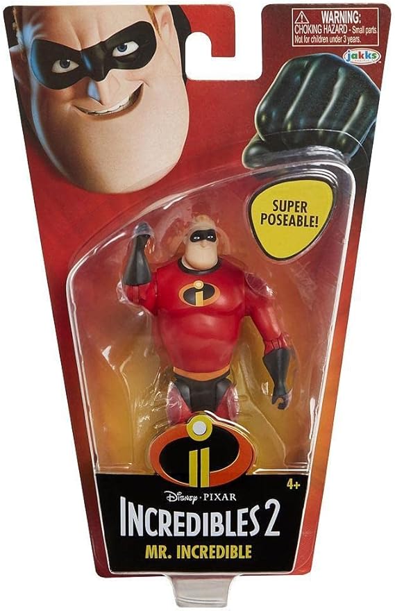 Incredibles 2 4 Basic Figures - Mr. Incredible