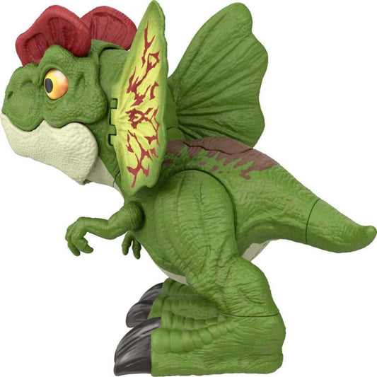 Jurassic World Dinosaur Sound Toy, Uncaged Fierce Launchin Dilophosaurus w/sound