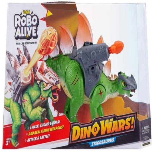 Zuru, Robo Alive Dino Wars Stegosaurus, 37 cm