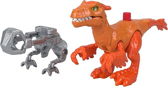 Fisher-Price Imaginext Jurassic World Dominion Pyroraptor Dinosaur Toy with R..