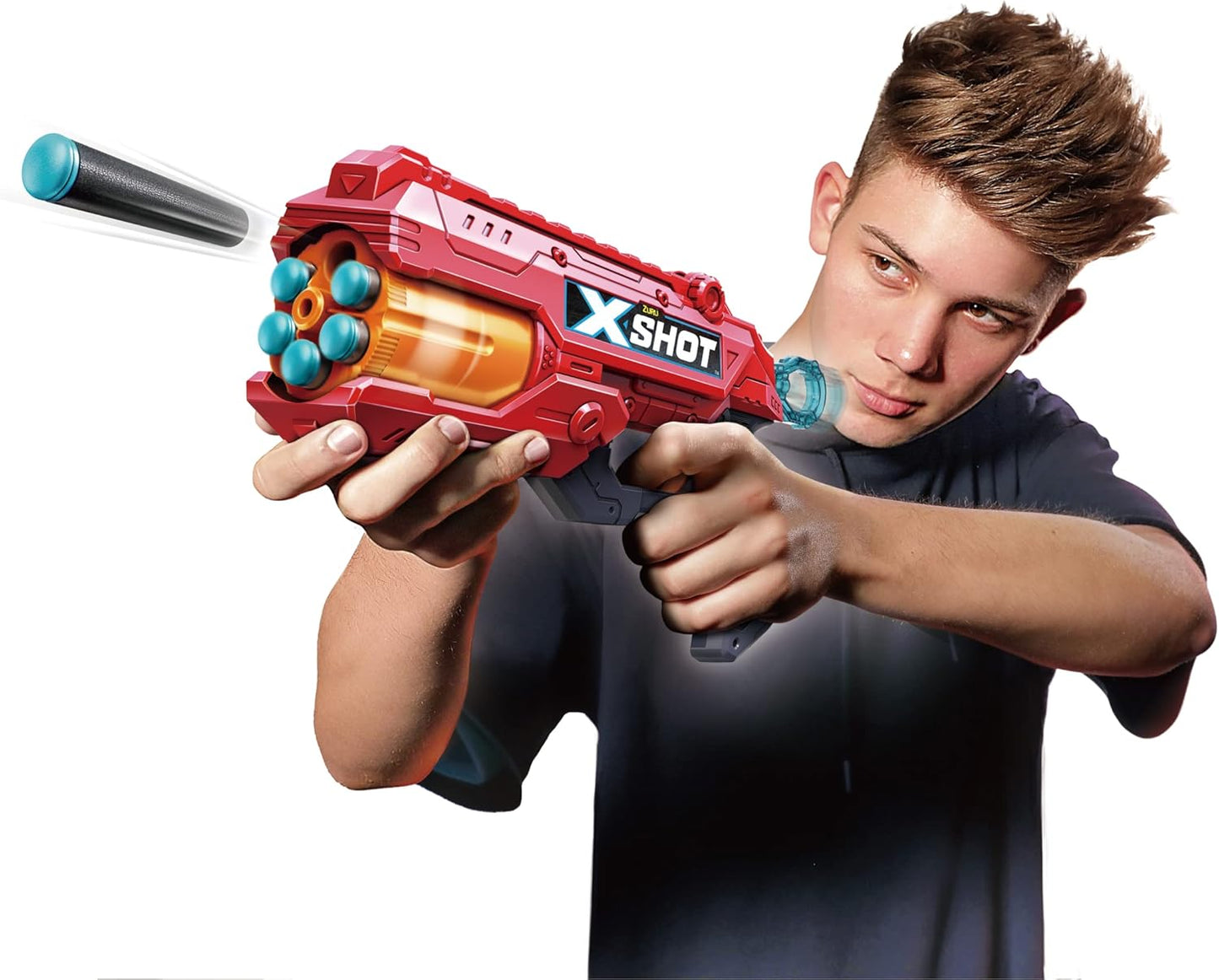 Zuru XShot Excel Reflex 6 Twin Pack with 16 Darts