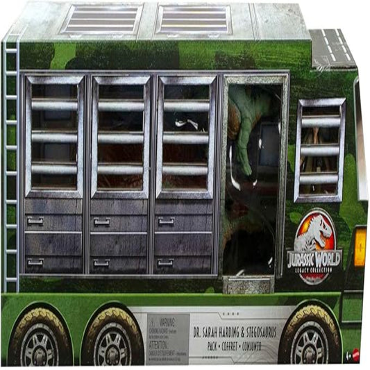 Jurassic World Legacy Collection Dr. Sarah Harding & Stegosaurus Action Figure Set