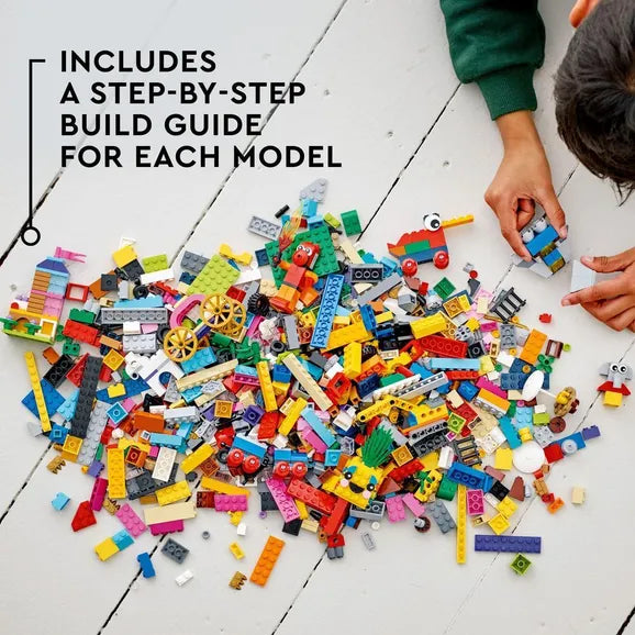 LEGO® 11021 Classic 90 Years Of Play Bricks Iconic Models Set
