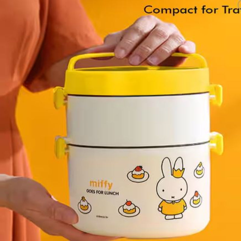 LITTLE SURPRISE BOX Graphic Print 2-Tier Lunch Box