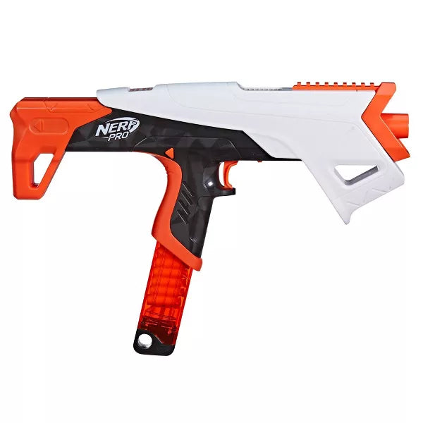 Nerf Pro Torrent Half-Length Dart Blaster, 150 FPS, 15 Nerf Pro Half-Length Darts, 15-Dart Magazine, Pump Action, Eyewear, Gifts for Teens, 14+