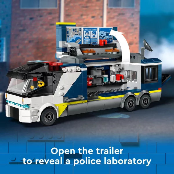 LEGO City Police Mobile Crime Lab Truck Toy 60418