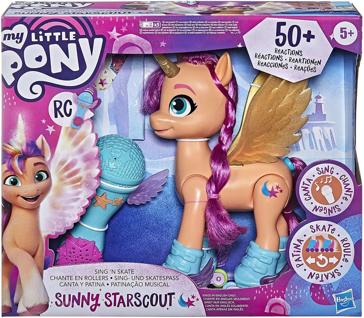 My Little Pony Sing 'N Skate Sunny Starscout Figure