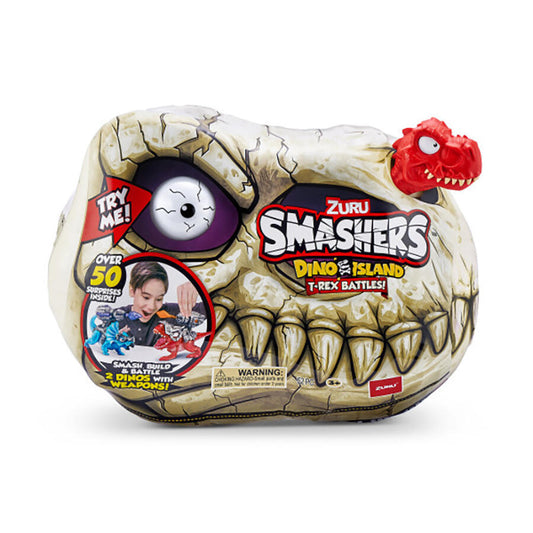 Smashers Dino Island T-Rex Battle Playset